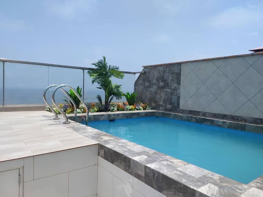 Apartamento De Estreno Con Balcon Frente Al Mar. Lima Eksteriør bilde